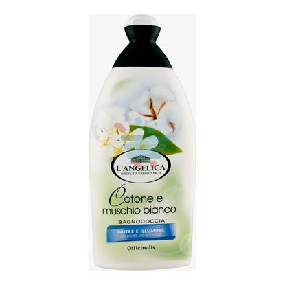 L'ANGELICA BAGNO COTONE E MUSCHIO BIANCO 450ML