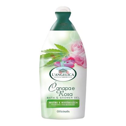 L'ANGELICA BAGNO CANAPA E ROSA 450ML