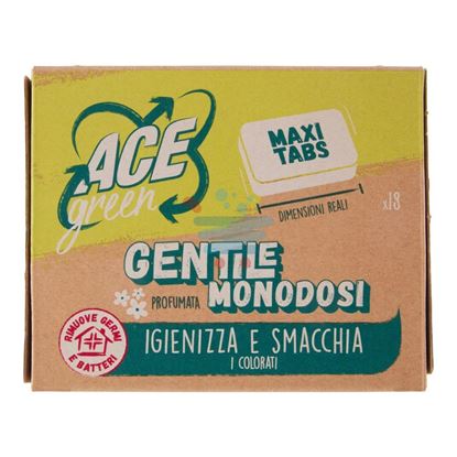 ACE GREEN CANDEGGINA GENTILE PROFUMATA MONODOSE TABS 18PZ