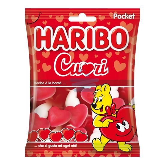 HARIBO CUORI ROSSI 100GR