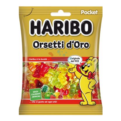 HARIBO ORSETTI GOMMOSI D'ORO 100GR