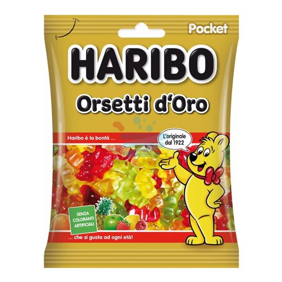 HARIBO ORSETTI GOMMOSI D'ORO 100GR