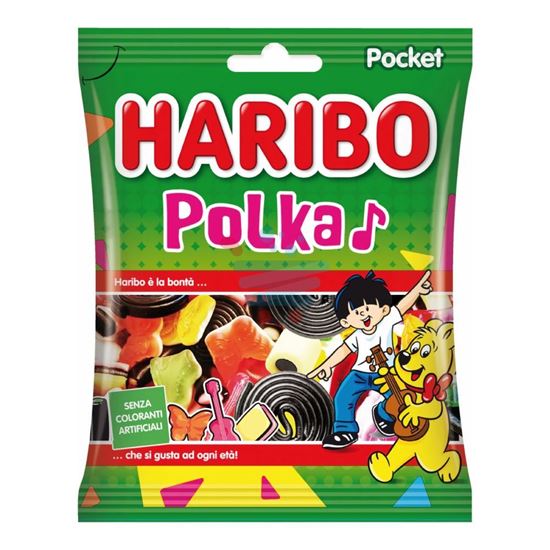 HARIBO POLKA GOMMOSE MISTE 100GR