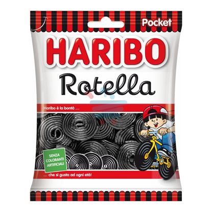 HARIBO ROTELLA DI LIQUIRIZIA 100GR