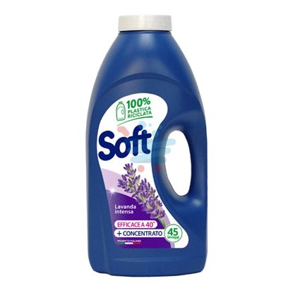 SOFT DETERSIVO LAVATRICE LIQUIDO LAVANDA 2250ML 45 LAVAGGI