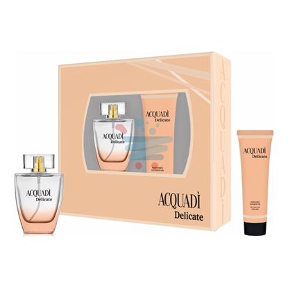 ACQUADI CONFEZIONE DONNA DELICATE EDT 30ML + SHOWER GEL 60ML