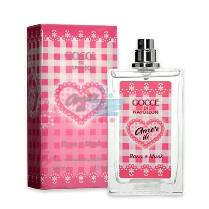 GOCCE AMOR DI ROSA &  MUSK EDT 100ML