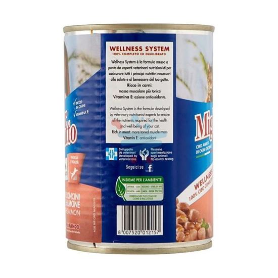 MIGLIOR GATTO BOCCONI SALMONE 405GR