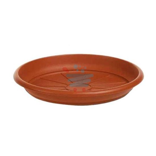 STEFANPLAST SOTTOVASO MEDITERRANEO TERRACOTTA DIAMETRO 24CM