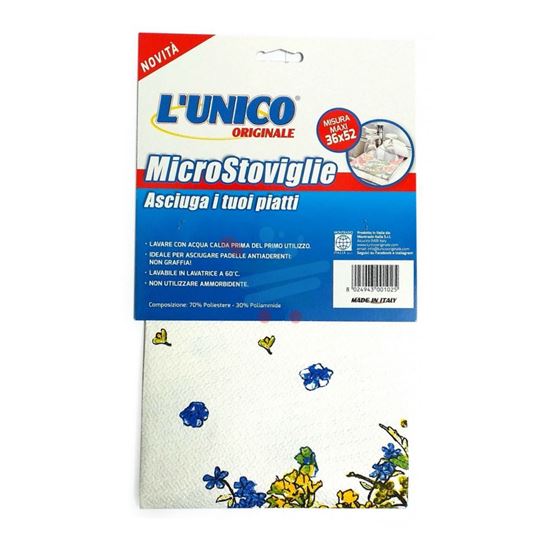 L UNICO PANNO MICROSTOVIGLIE 36X52 CM