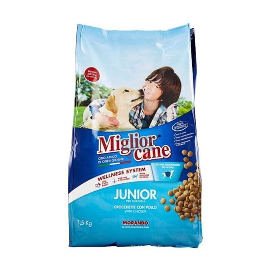 MIGLIOR CANE CROCCANTINI JUNIOR POLLO 1.5KG