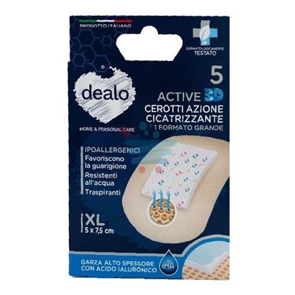 DEALO CEROTTI 3D ROSA XL 5 PEZZI