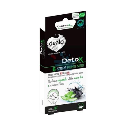 DEALO STRIP DETOX PUNTI NERI 6 PEZZI