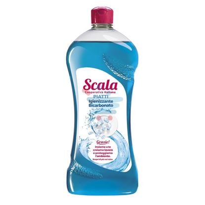 SCALA DETERSIVO PIATTI IGIENIZZANTE CON BICARBONATO 750ML