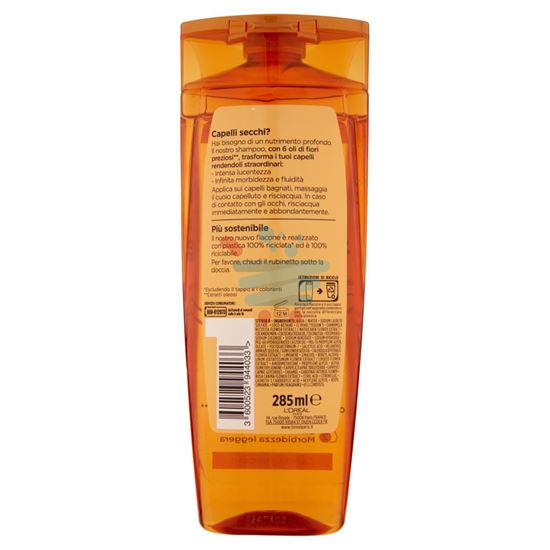 ELVIVE SHAMPOO OLIO STRAORDINARIO CAPELLI SECCHI 285 ML