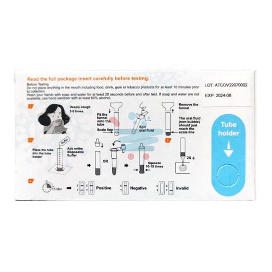 ALLTEST KIT SALIVARE COVID-19 ORAL FLUID