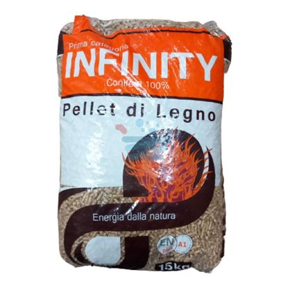 INFINITY PELLET DI CONIFERA 100% 15KG