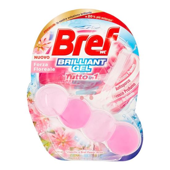 BREF WC BRILLIANT GEL FLOREAL