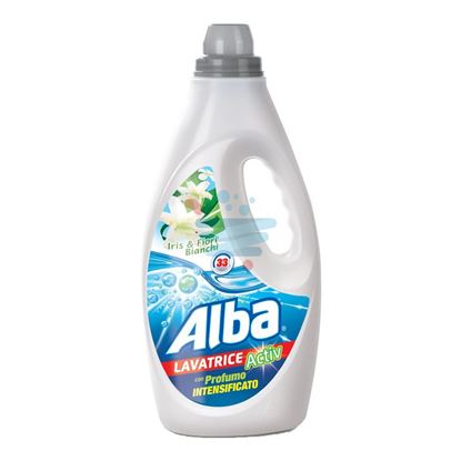 ALBA LAVATRICE IRIS E FIORI BIANCHI 33 LAVAGGI 1850ML