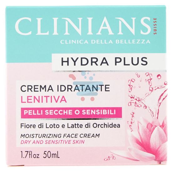 CLINIANS HYDRA PLUS CREMA IDRATANTE LENITIVA PELLI SECCHE O SENSIBILI 50 ML