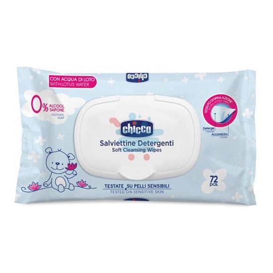 CHICCO SALVIETTE BABY POP-UP 72 PEZZI