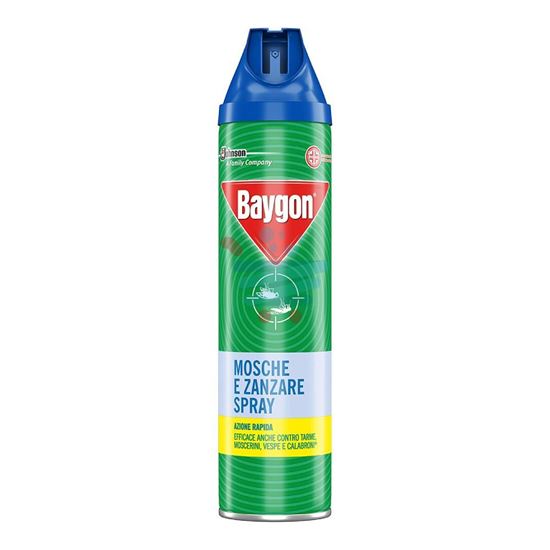 BAYGON BLU MOSCHE E ZANZARE 400ML