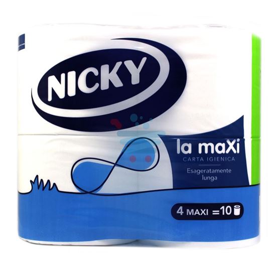 NICKY CARTA IGIENICA LA MAXI 4 ROTOLI