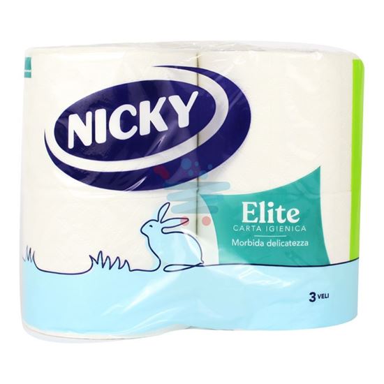 NICKY ELITE CARTA IGIENICA 4 ROTOLI