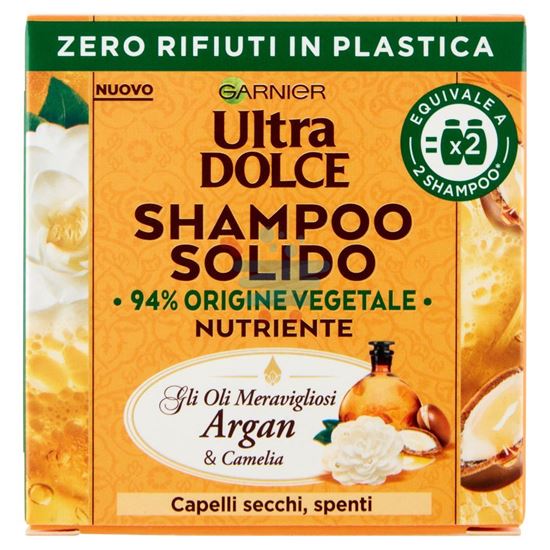 ULTRA DOLCE SHAMPOO SOLIDO ARGAN E CAMELIA 60GR