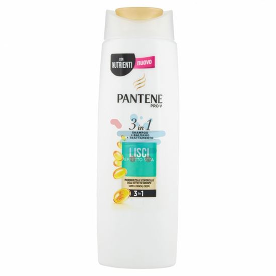 PANTENE PRO-V SHAMPOO  3IN1 LISCI EFFETTO SETA 225ML