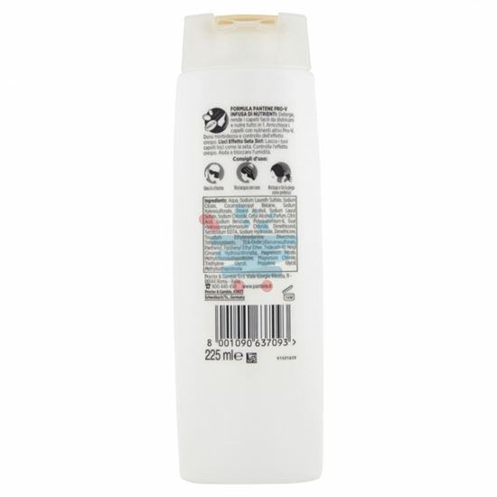PANTENE PRO-V SHAMPOO  3IN1 LISCI EFFETTO SETA 225ML