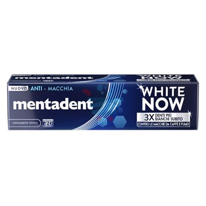 MENTADENT DENTIFRICIO WHITE NOW X3 ANTIMACCHIA 75ML