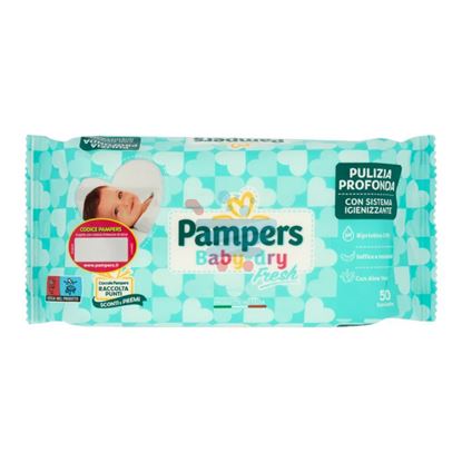 PAMPERS SALVIETTE BABY FRESH 50 PEZZI