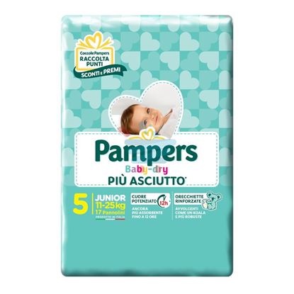 PAMPERS BABY DRY 5 JUNIOR 11-25KG 17PZ