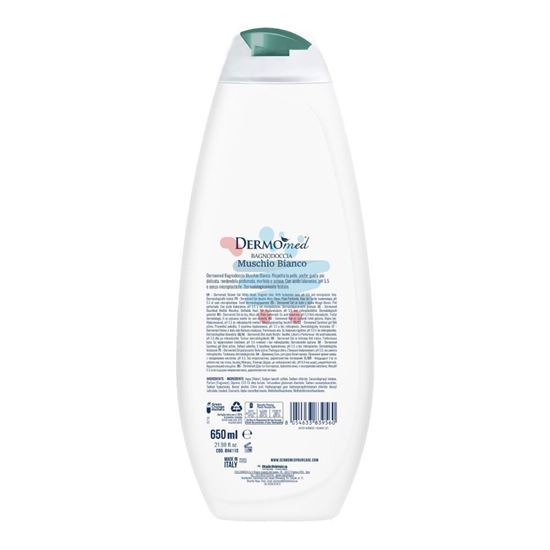 DERMOMED BAGNO MUSCHIO BIANCO 650ML