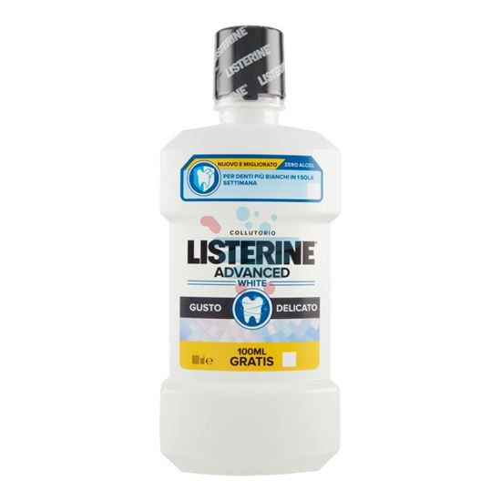 LISTERINE ADVANCED WHITE GUSTO DELICATO 600 ML