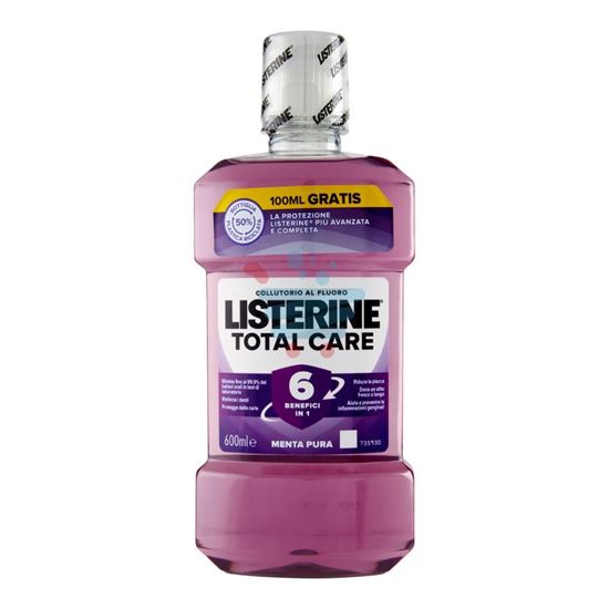 LISTERINE COLLUTTORIO TOTAL CARE MENTA PURA 600 ML