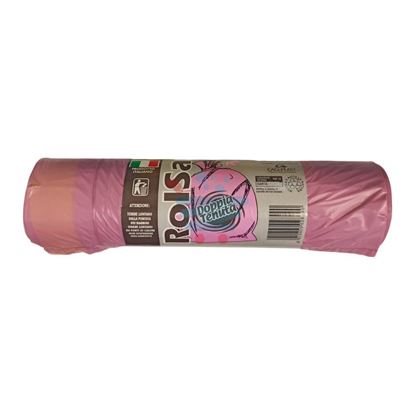 ROL SAC PROFUMATI ROSA CON LACCIO 55X65 15PZ