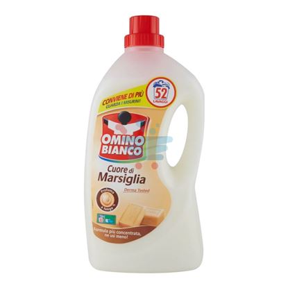 OMINO BIANCO LAVATRICE MARSIGLIA 52 LAVAGGI 2,6 LT