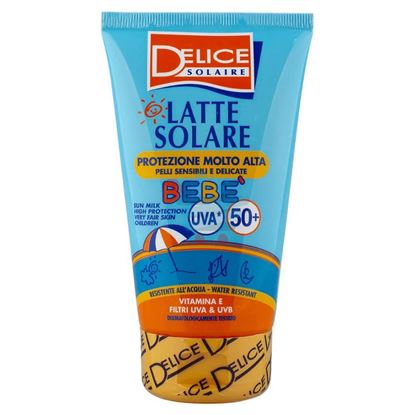 DELICE LATTE SOLARE UVA BABY FP50+ 150ML