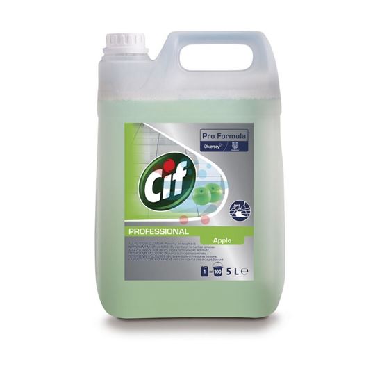 CIF DETERGENTE LIQUIDO MULTIUSO MELA 5LT