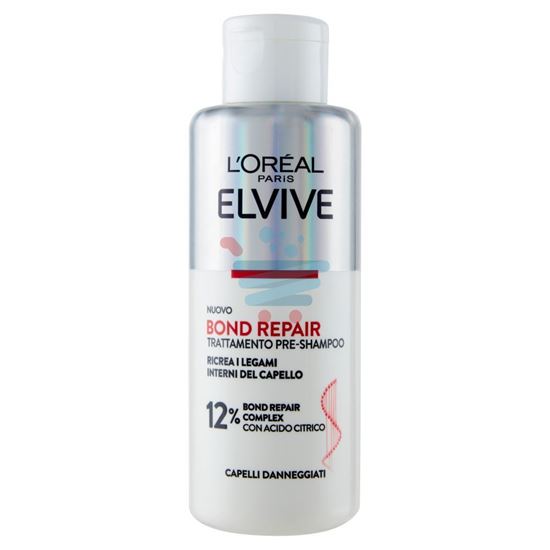 L'ORÉAL PARIS ELVIVE BOND REPAIR PRE-SHAMPOO CON ACIDO CITRICO PER CAPELLI DANNEGGIATI 200 ML