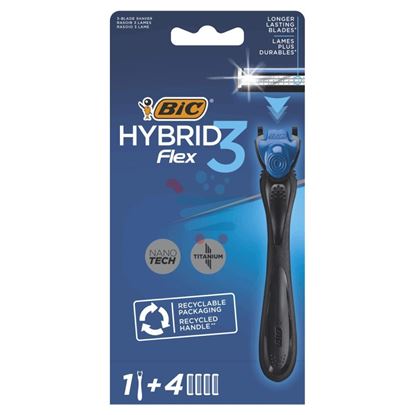 BIC HYBRID3 FLEX 3 LAME 4 RICARICA