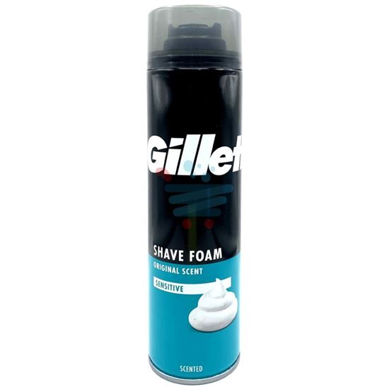 GILLETTE SCHIUMA PELLI SENSIBILI 300 ML