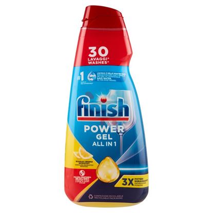 FINISH POWER GEL LEMON 600ML