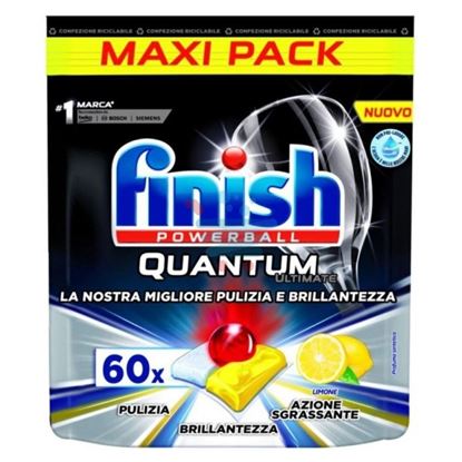 FINISH TABS QUANTUM LEMON 60 PEZZI