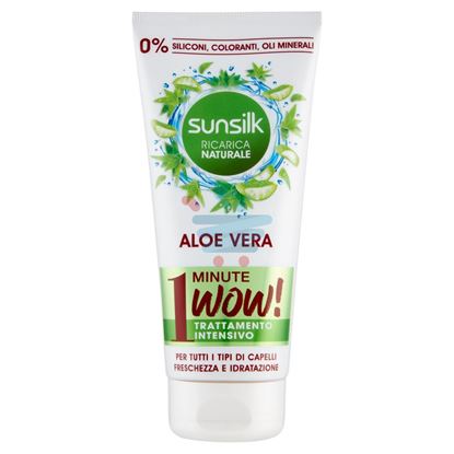 SUNSILK RICARICA NATURALE ALOE VERA 1 MINUTE WOW! TRATTAMENTO INTENSIVO 180 ML