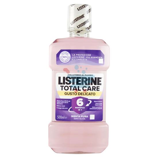 LISTERINE TOTAL CARE GUSTO DELICATO MENTA PURA 500 ML