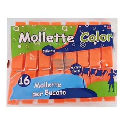 CASAVIP MOLLETTE COLOR ANTIVENTO COLORI ASSORTITI 16PZ