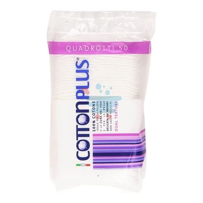 COTTON PLUS QUADROTTI 50PZ